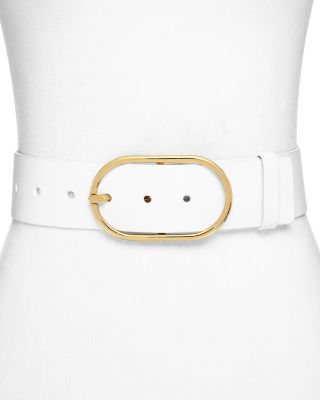 frame grand oval buckle belt