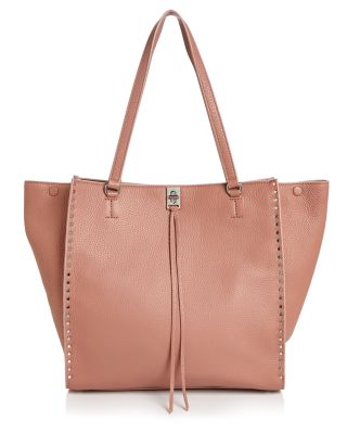 rebecca minkoff leather tote