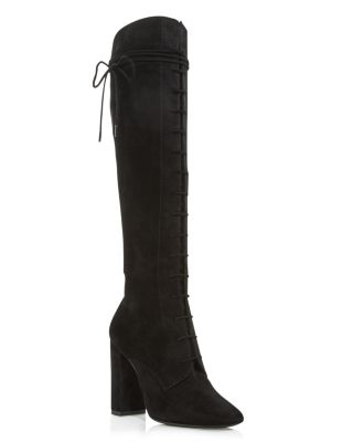 Lauréate leather lace up boots