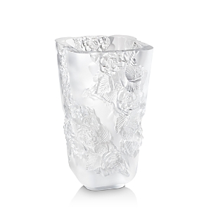 Lalique Pivoines Large Vase