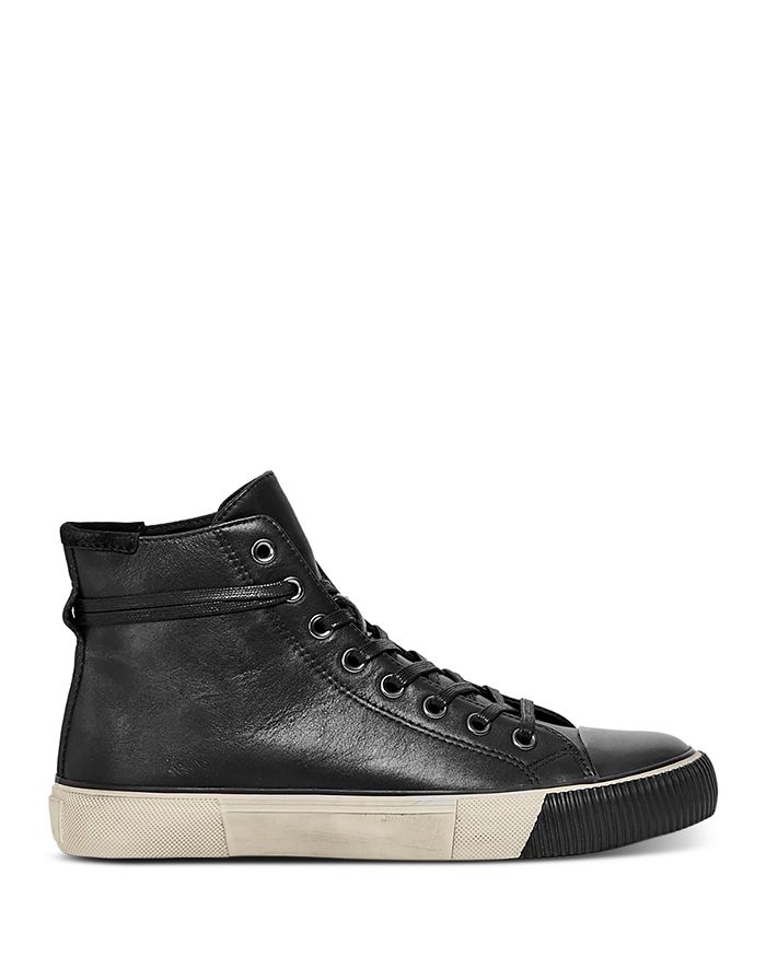 ALLSAINTS MEN'S OSUN LEATHER HIGH-TOP SNEAKERS,ZM0018