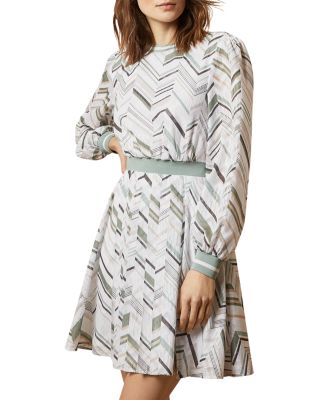 ted baker dress long sleeve