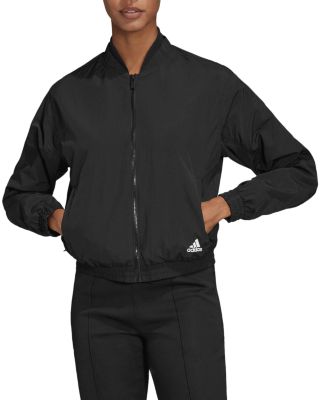 adidas black bomber jacket womens