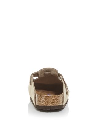 Men&#39;s Boston Clogs in Taupe