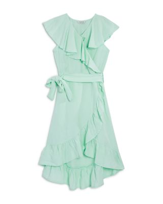 girls wrap dress