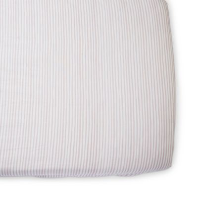 Stripes Away Crib Sheet