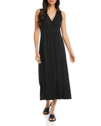 Karen Kane V-Neck Midi Dress | Bloomingdale's