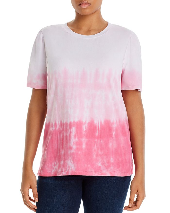 Aqua Curve Tie-dyed Tee - 100% Exclusive In Hot Pink Ombre
