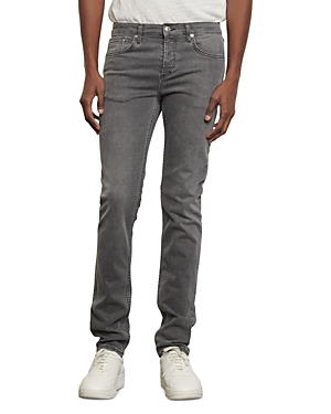 Sandro Washed Slim Fit Jeans in Gray