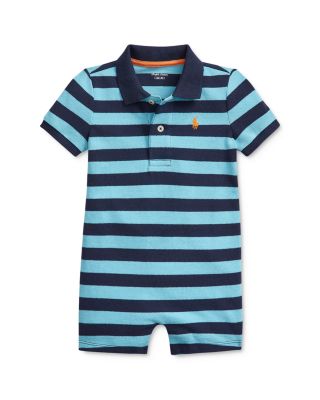 cotton mesh polo shortall