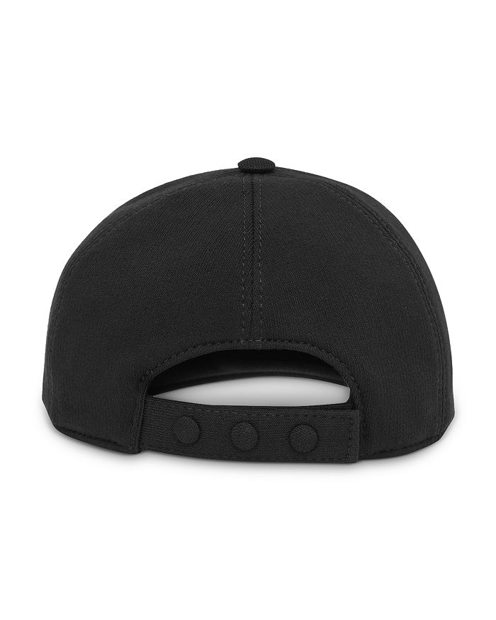 Burberry Black Tb Logo Embroidered Cotton Baseball Cap 