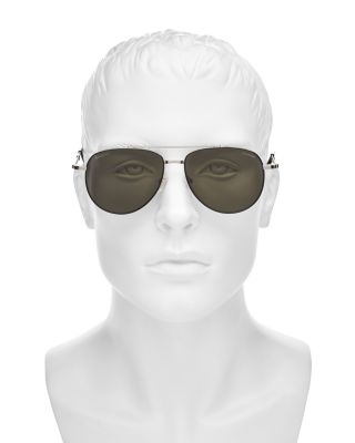 Salvatore Ferragamo 58mm Aviator Sunglasses FERRAGAMO Salvatore Ferragamo 58mm Aviator Sunglasses  main image 4