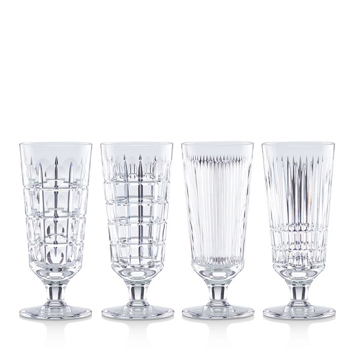 REED & BARTON NEW VINTAGE ICED BEVERAGE GLASSES, SET OF 4,R890709