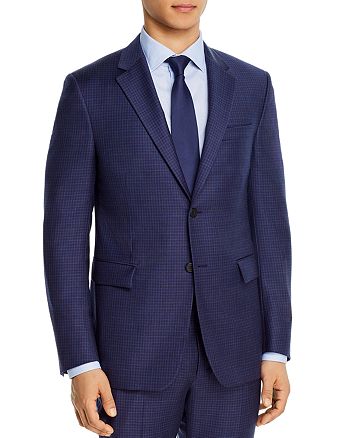 Theory Bowery Micro-Check Extra Slim Fit Suit Jacket | Bloomingdale's