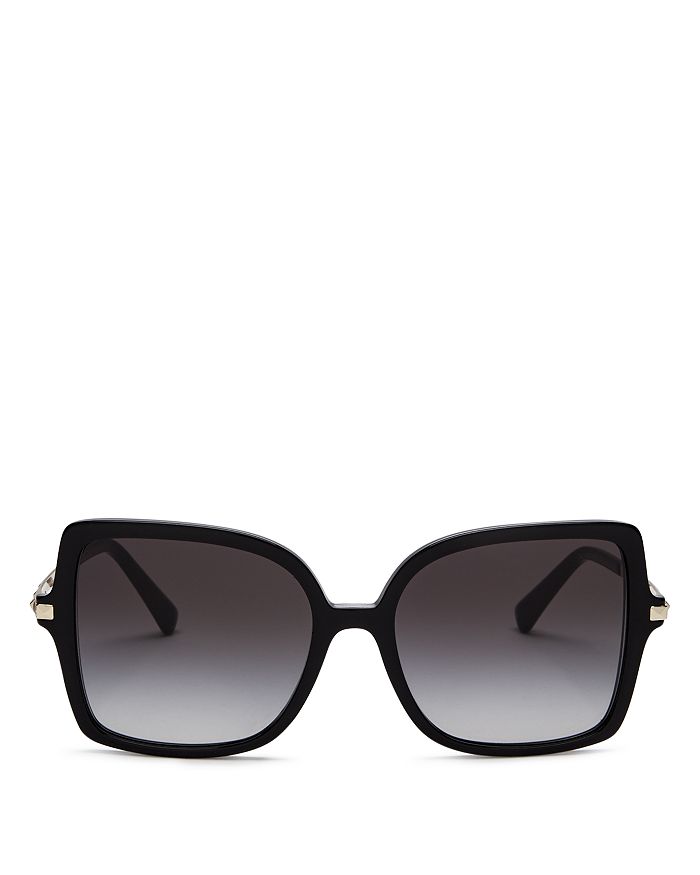 position Lang Transcend Valentino Women's Square Sunglasses, 56mm | Bloomingdale's