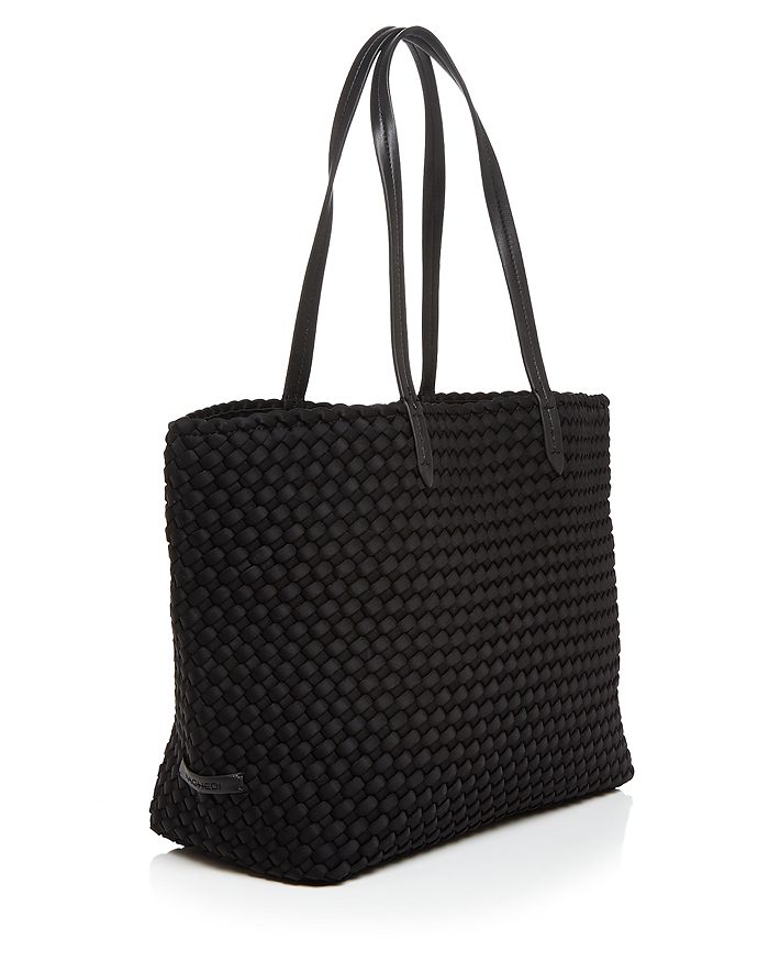 Shop Naghedi Jetsetter Small Tote In Onyx