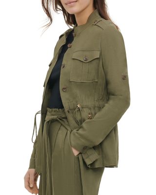 Calvin Klein Cinch-Waist Jacket 