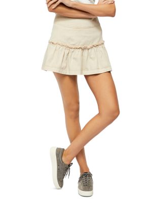 Free People - Positano Tiered Mini Skirt