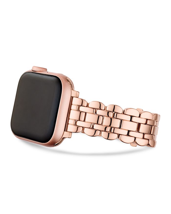 Shop Kate Spade New York Scallop Apple Watch Bracelet, 38mm, 40mm & 41mm In Rose Gold