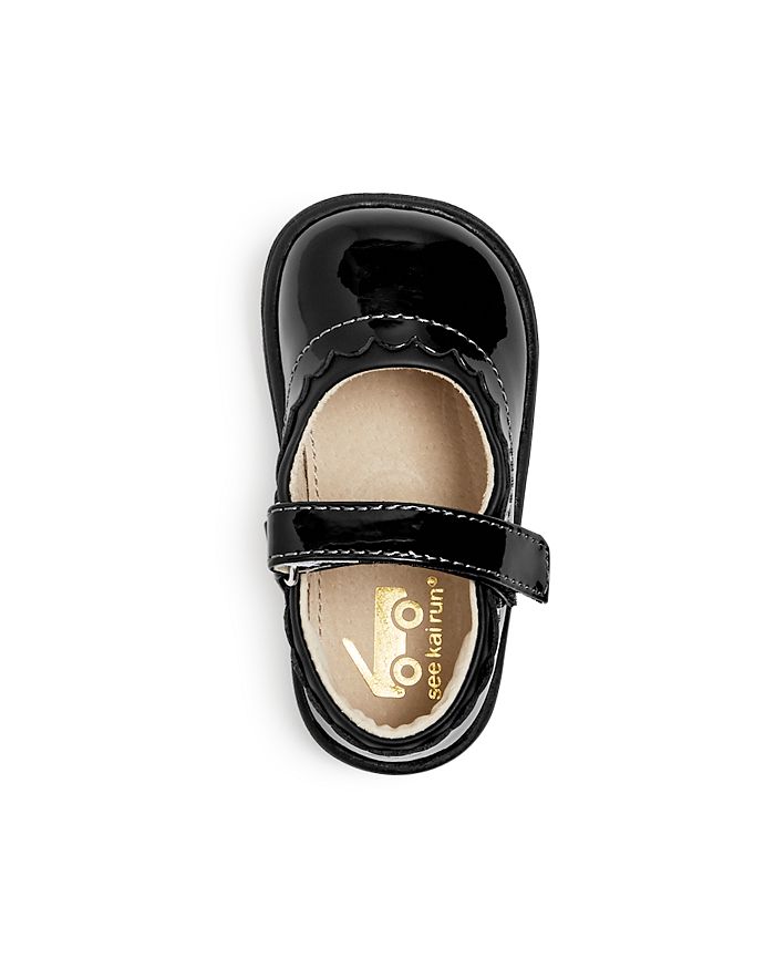 Shop See Kai Run Girls' Jane Ii Patent Leather Mary-jane Flats - Baby, Toddler, Little Kid In Black Patent