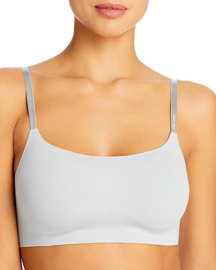 CALVIN KLEIN INVISIBLES COMFORT LIGHTLY LINED RETRO BRALETTE,QF4783