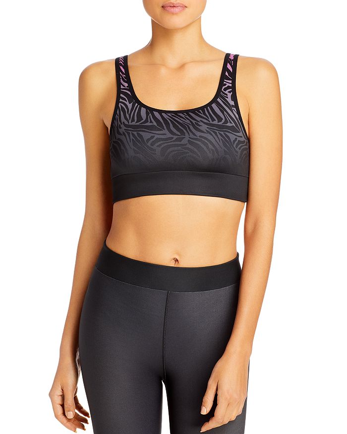 Shop Printed Zebra Sports Bra Online