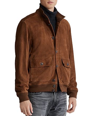 Polo Ralph Lauren Suede Skeet Jacket | Bloomingdale's