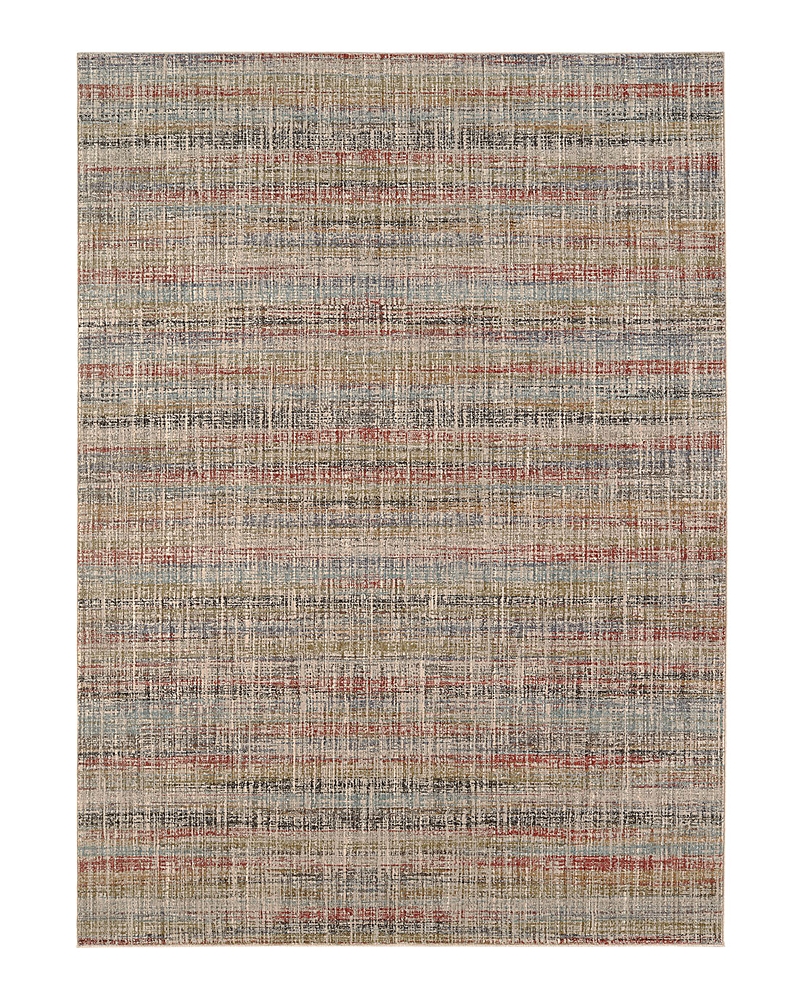 Karastan Elements Fowler Beige 5'3" X 7'10" Area Rug In Multi
