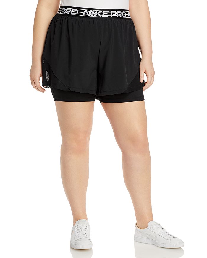 Nike Plus Pro Flex 2-in-1 Shorts In Black