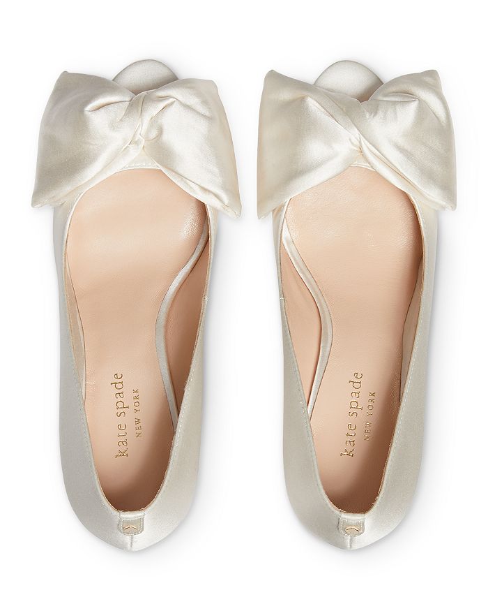 Shop Kate Spade New York Women's Crawford Pumps In Ivory