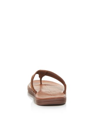 ugg seaside leather flip flop