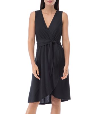 bobeau faux wrap dress