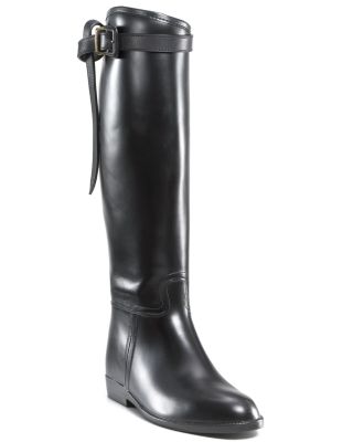 burberry riding rain boots