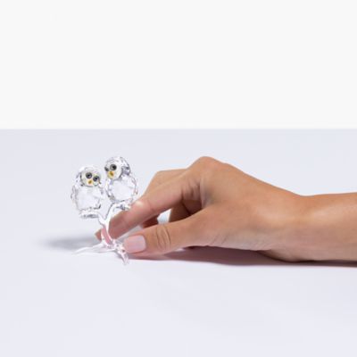 Swarovski Owl Couple | Bloomingdale's Luxury Home