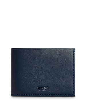 Shinola Slim Bi-Fold Leather Wallet