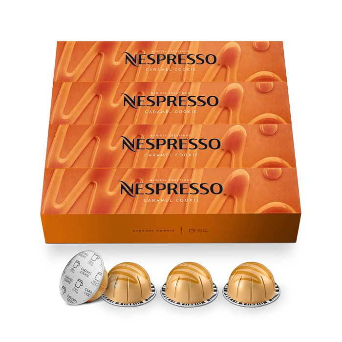 Nespresso VertuoLine Caramel Cookie Mild Roast Coffee Capsules, 40 Count Bloomingdale's
