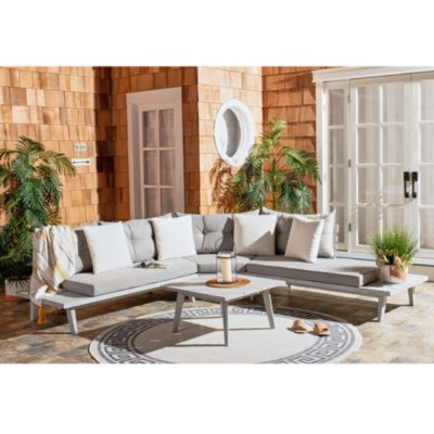Lansen 4-Piece Corner Indoor/Outdoor Living Set