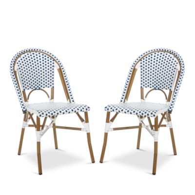 Salcha Indoor-Outdoor French Bistro Side Chair, Set of Two