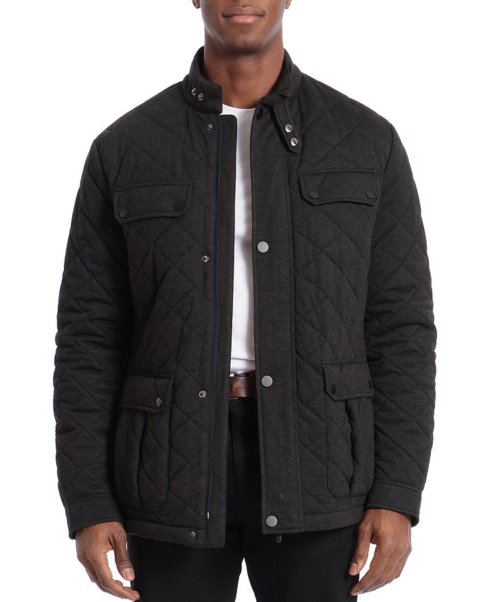 Bagatelle Quilted Water Resistant Regular Fit Barn Jacket Bloomingdale s
