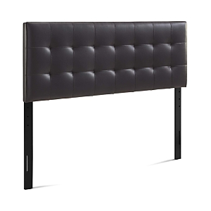 Photos - Other Furniture Modway Lily Upholstered Vinyl Headboard, King Brown MOD-5145 