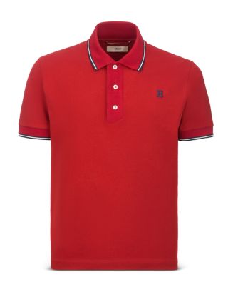 Bally Slim Fit Cotton Tipped Polo | Bloomingdale's