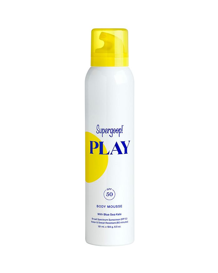 SUPERGOOP ! PLAY BODY MOUSSE SPF 50 WITH BLUE SEA KALE 6.5 OZ.,3478