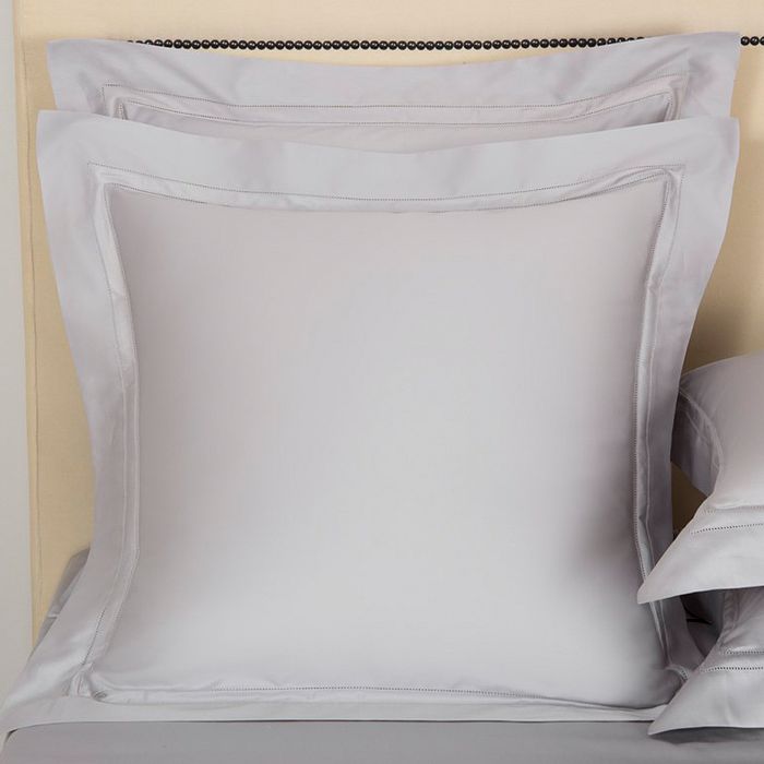 Frette Essentials Doppio Ajour Euro Sham In Savage Beige