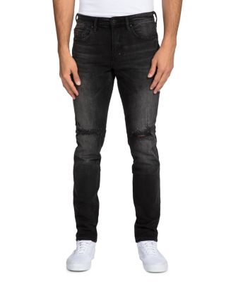 cheap black ripped jeans mens