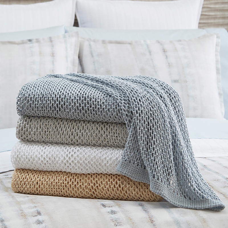 Sferra Mare Decorative Throw In Honey