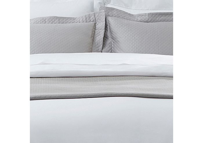 Shop Sferra Sereno Standard Pillowcase, Pair In White