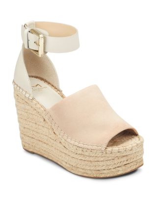 ivory espadrille wedge