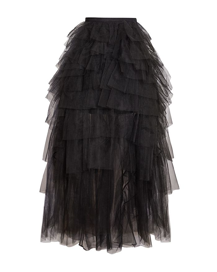 BCBGMAXAZRIA Tiered Tulle Skirt Bloomingdale s
