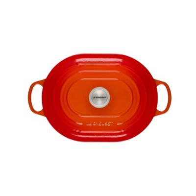 3.75 Qt Cast Iron Oval Casserole & Lid