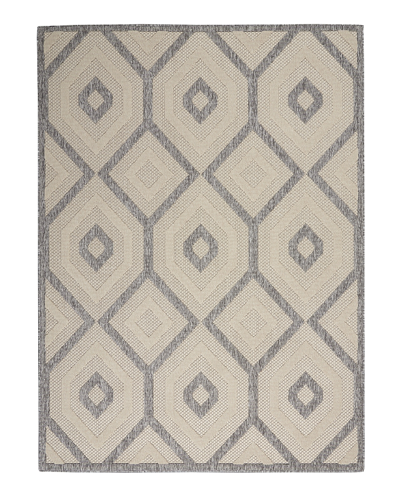 Nourison Cozumel Czm02 Area Rug, 5'3 X 7'3 In Cream
